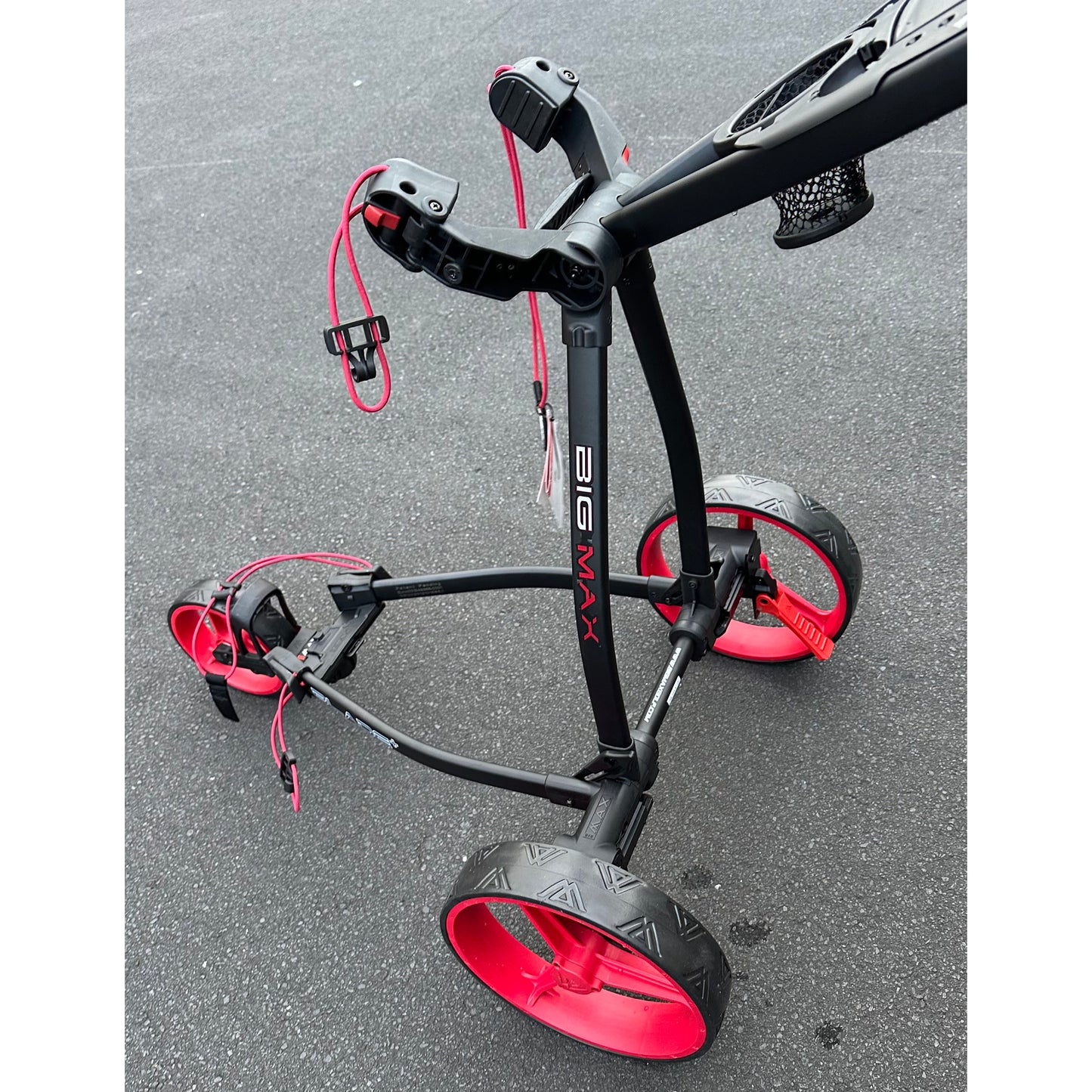 BIG MAX BLADE+ Golf Trundler Trolley Golf push cart FLATFOLD