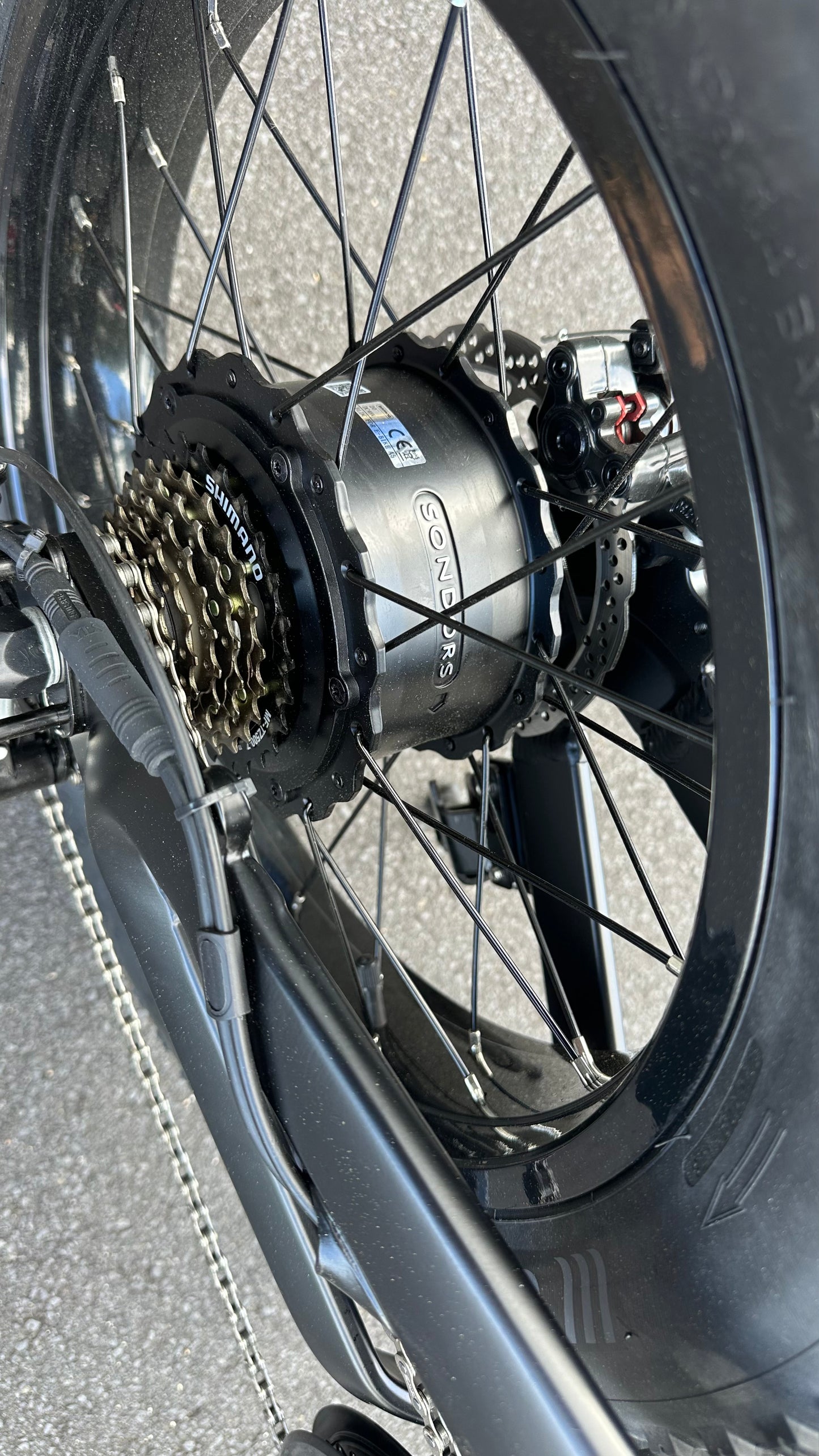 SONDORS Fold X 7 speed 20"*4.0 tire E bikes