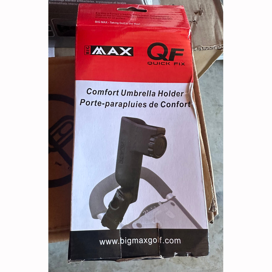 Quick Fix umbrella holder for Big Max Folf Trundler
