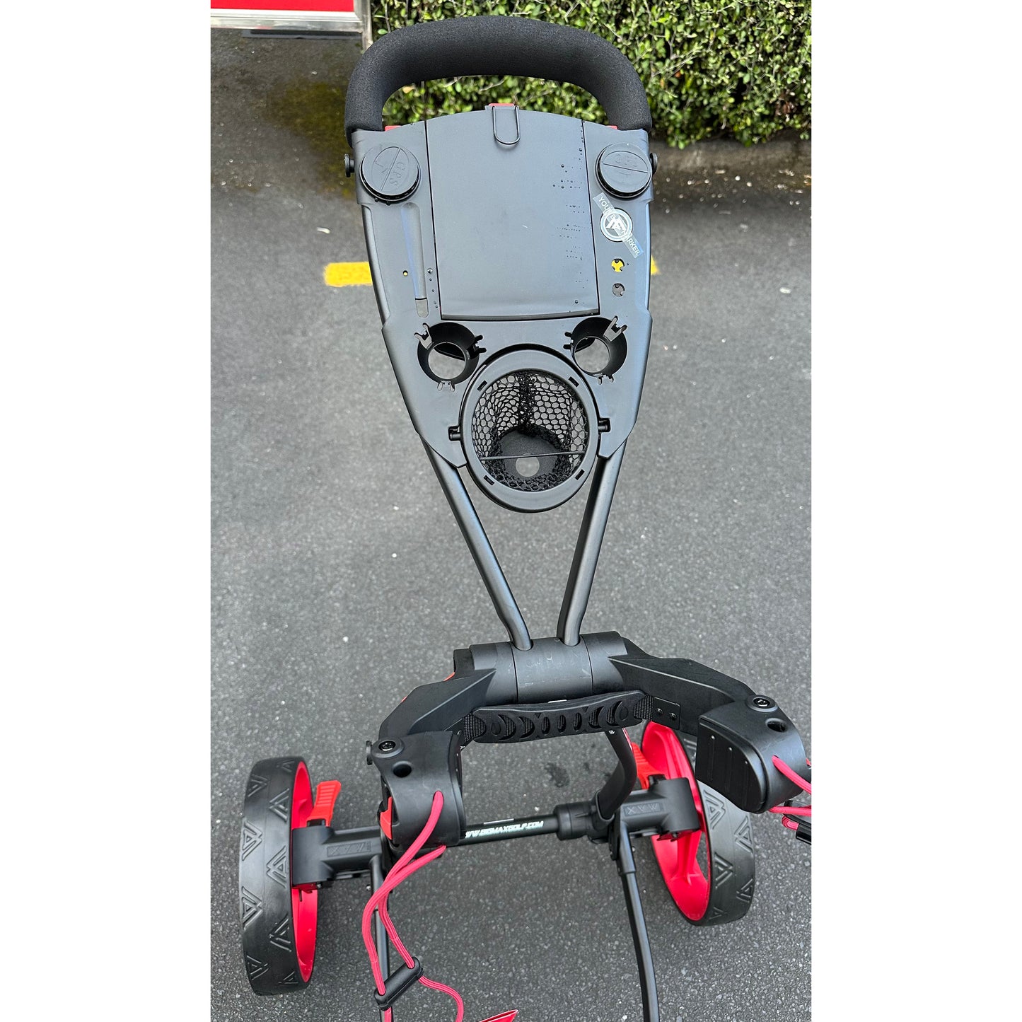 BIG MAX BLADE+ Golf Trundler Trolley Golf push cart FLATFOLD