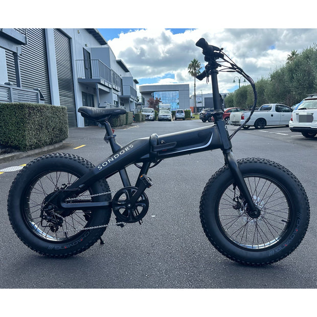SONDORS Fold X 7 speed 20"*4.0 fat tire E bikes folding electric bicycle fat boy
