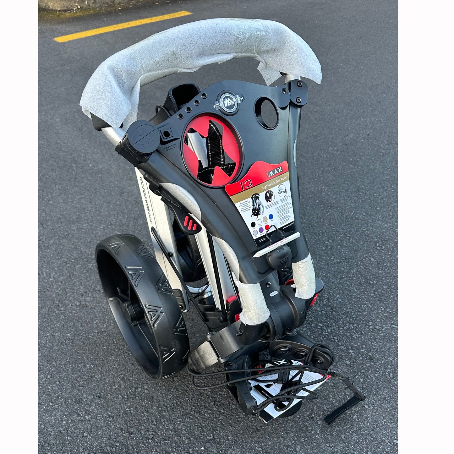BIG MAX IQ Golf folding Push Cart Golf Trolleys