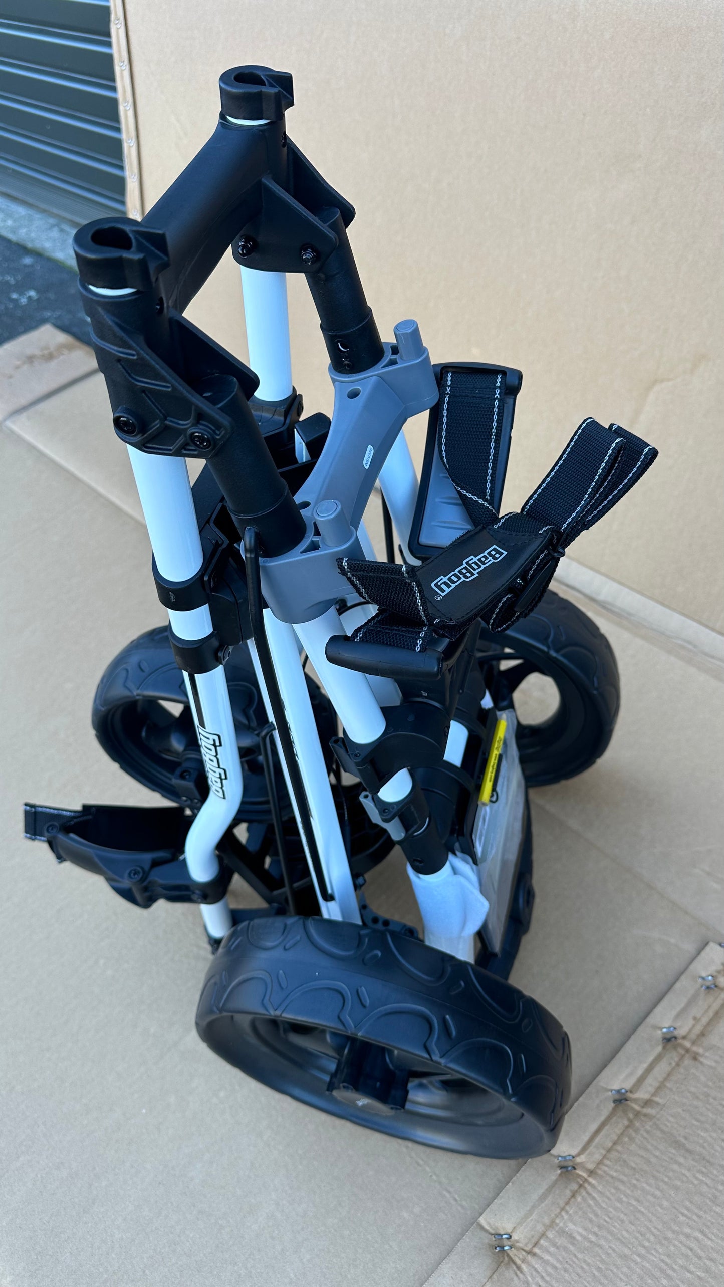 Bag Boy C800 Golf Trundler Golf Trolley quick release folding golf 3 Wheel push cart with drink holder