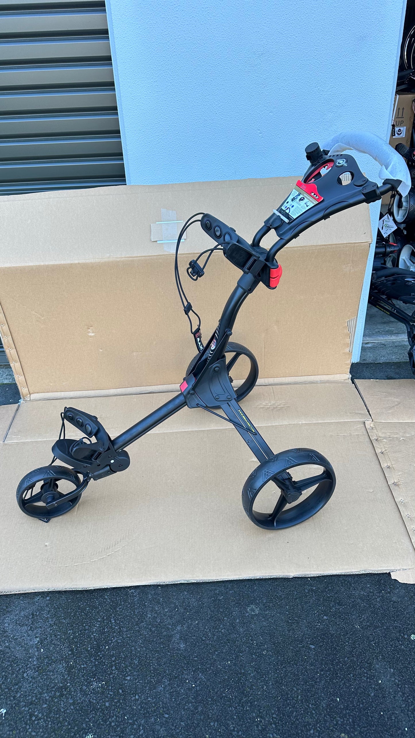 BIG MAX IQ Golf Trundler folding Push Cart Golf Trolleys