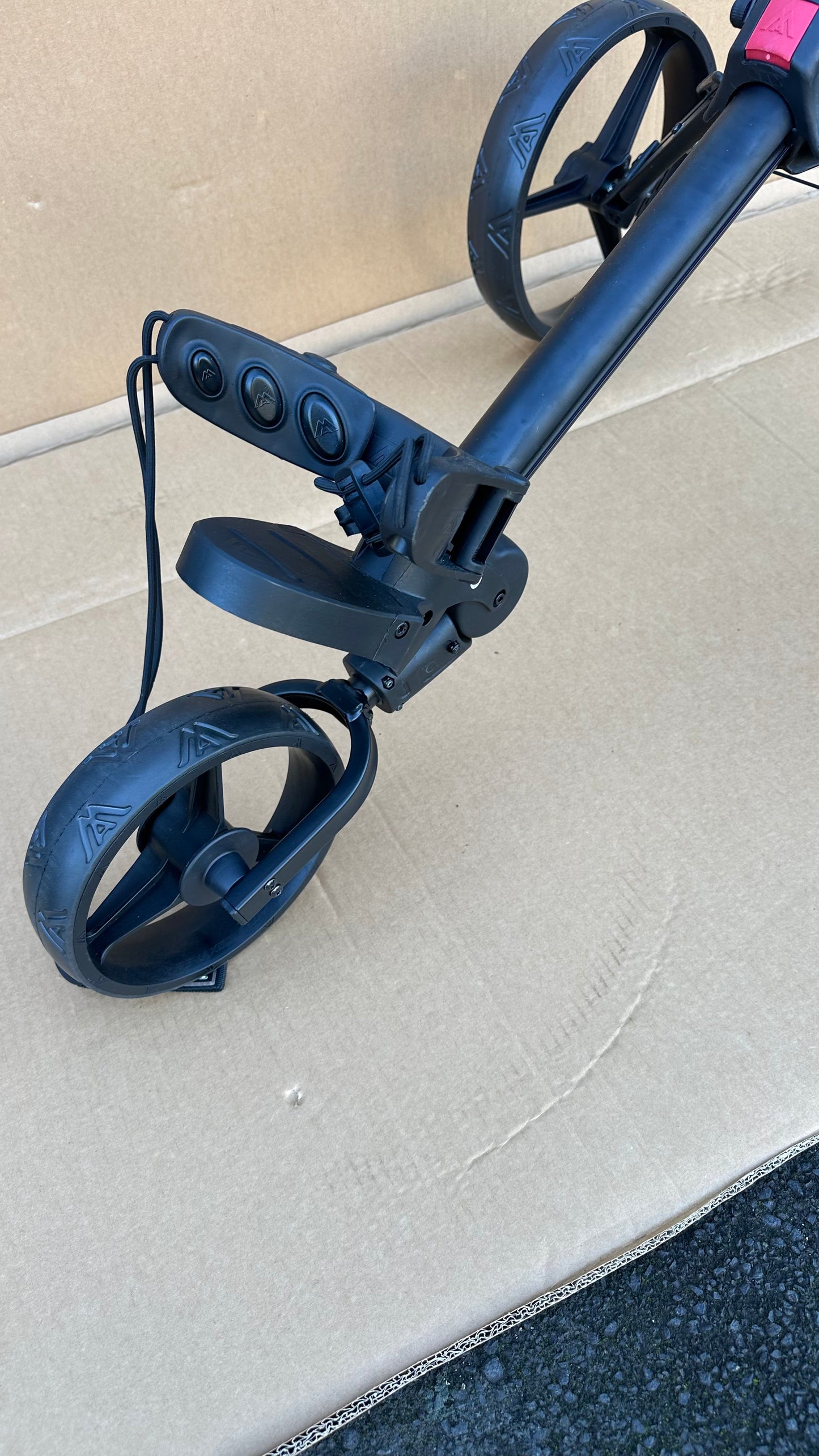 BIG MAX IQ Golf Trundler folding Push Cart Golf Trolleys