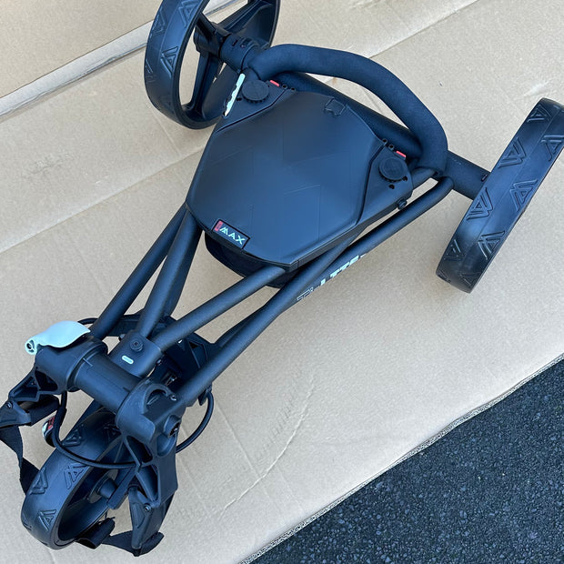 BIG MAX Ti Lite Golf  Trundler 3-wheel push cart folding trolley