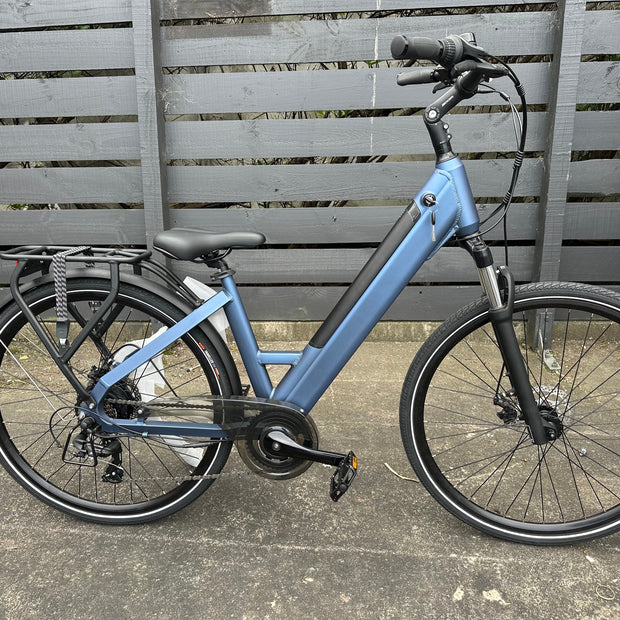 City Electric assist Bicycle, E bike, lithium battery, step through frame, 27.5"