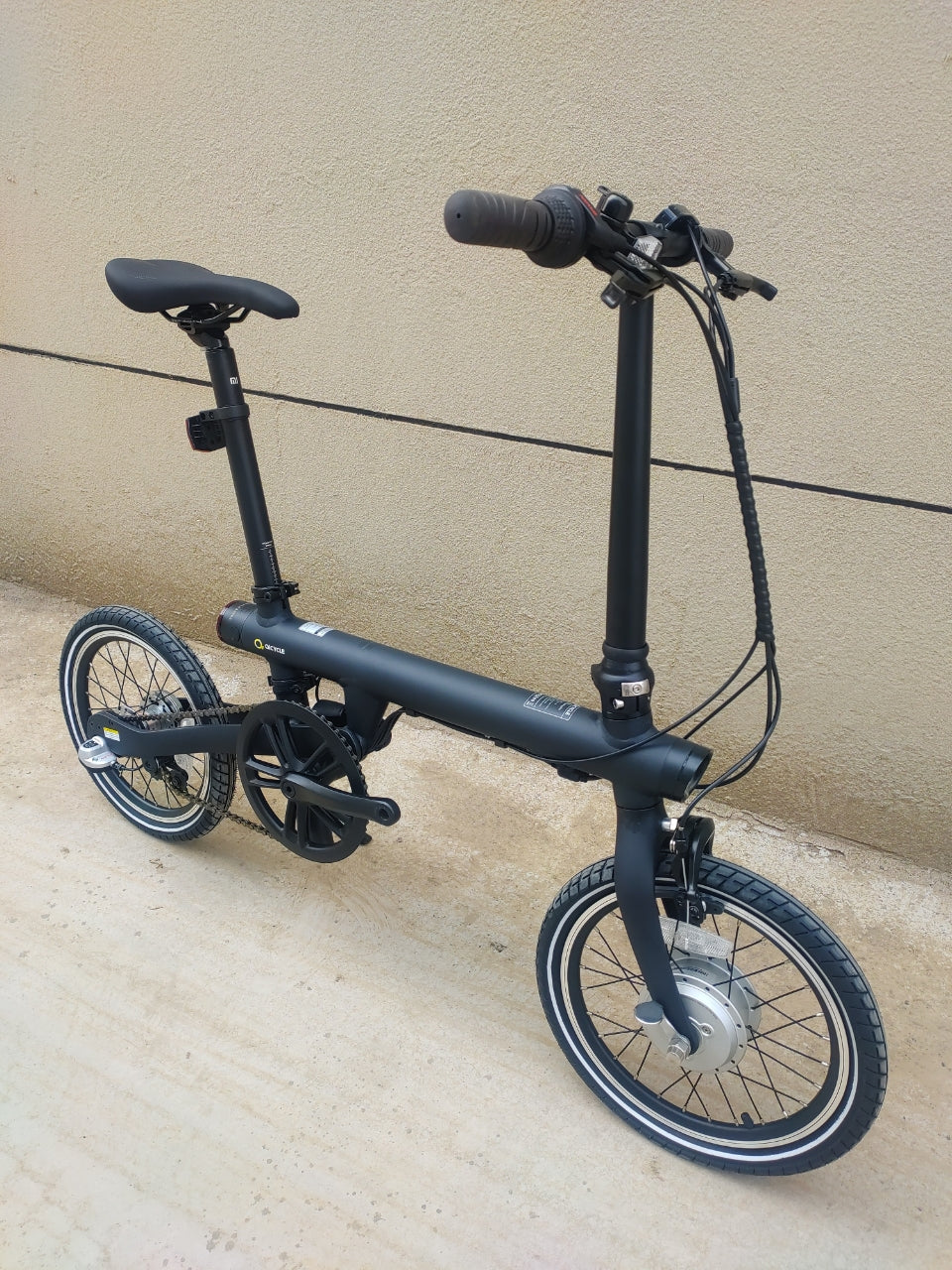 Mi Qi Cycle E bike 16" foldable electric bicycle