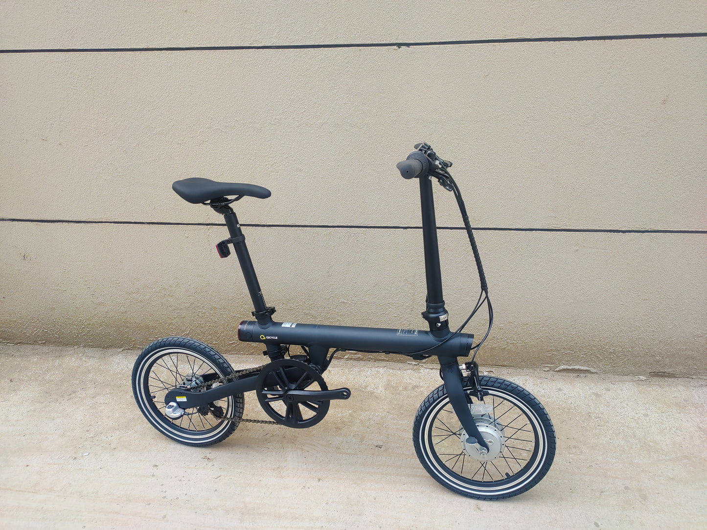 Mi Qi Cycle E bike 16" foldable electric bicycle