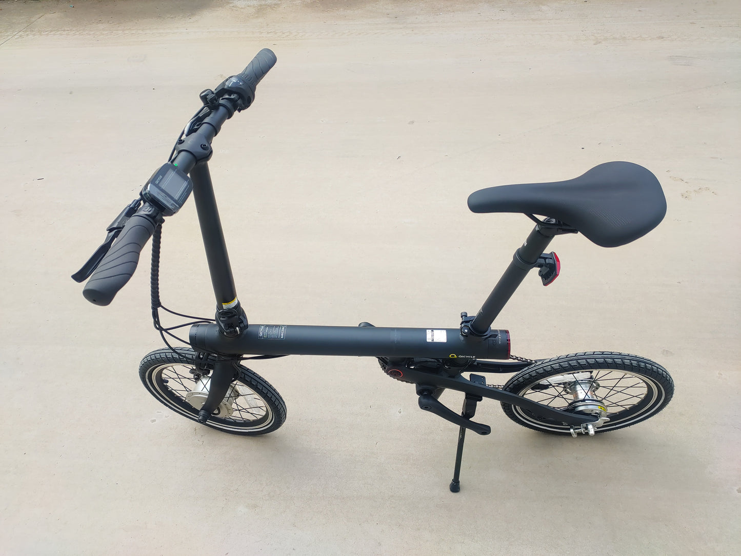 Mi Qi Cycle E bike 16" foldable electric bicycle