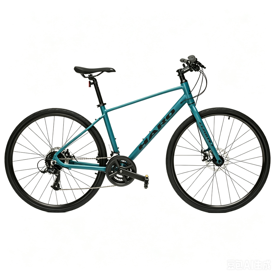 Haro Aeras 700C Hybrid Bike – Matte Deep Waters