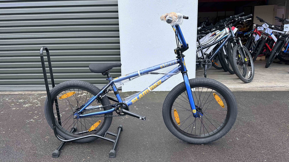 Photograph side20U GT BMX Slammer Blue & Black-AB Bikes Auckland NZ