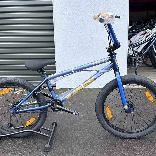 Photograph side20U GT BMX Slammer Blue & Black-AB Bikes Auckland NZ