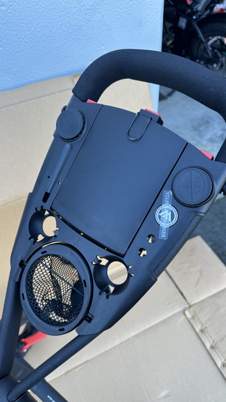 BIG MAX Blade IP Golf Trundler trolleys push cart for golf FLATFOLD