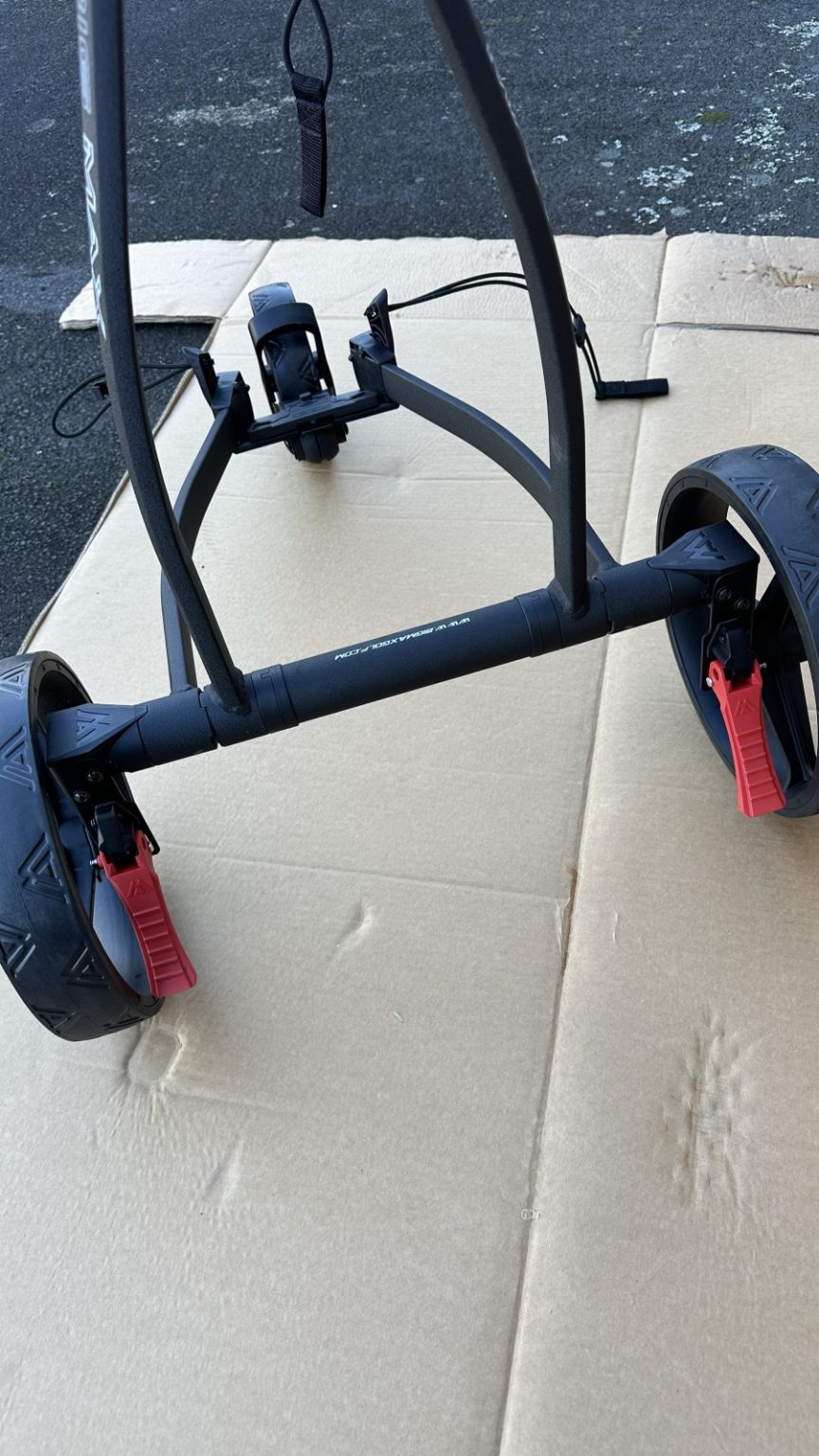 BIG MAX Blade IP Golf Trundler trolleys push cart for golf FLATFOLD