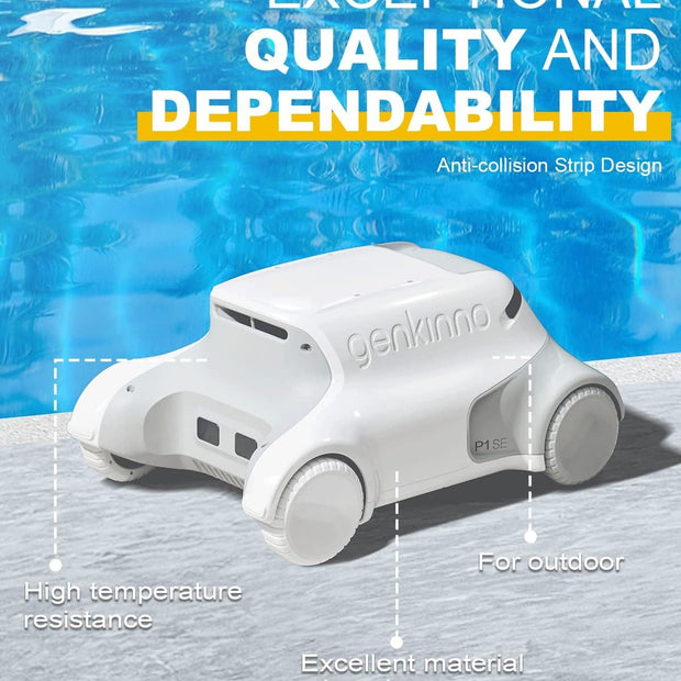 Genkinno P1 SE Cordless Robotic Pool Cleaner