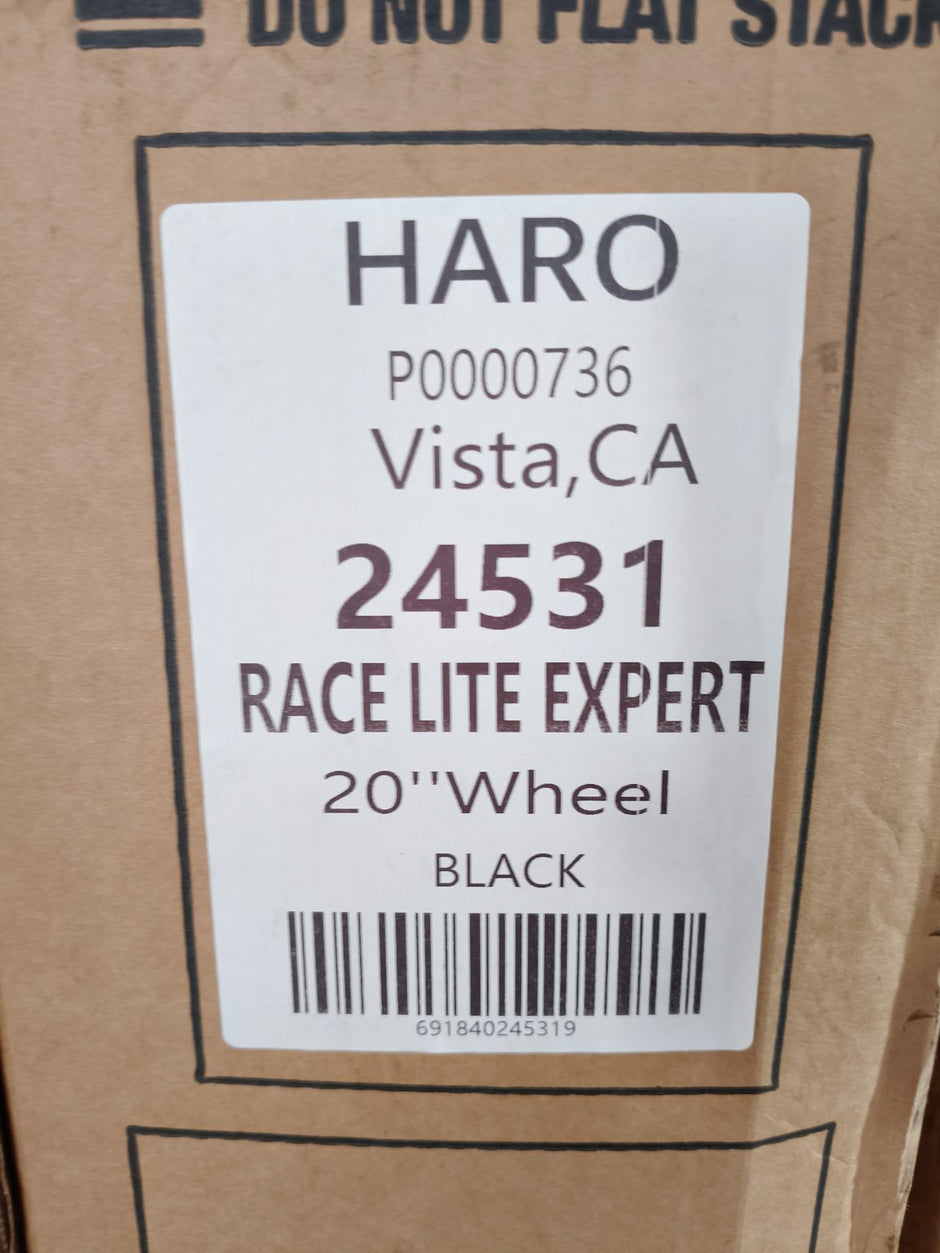 HARO RACE LITE EXPERT 20‘’ Black 24531