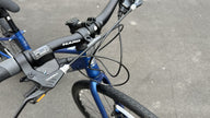 Metallic Blue Haro Aeras ST 700C Hybrid Bike Step Through Disc Brakes XS S