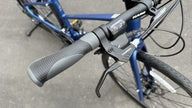 Metallic Blue Haro Aeras ST 700C Hybrid Bike Step Through Disc Brakes XS S
