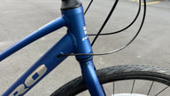 Metallic Blue Haro Aeras ST 700C Hybrid Bike Step Through Disc Brakes XS S