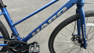 Metallic Blue Haro Aeras ST 700C Hybrid Bike Step Through Disc Brakes XS S
