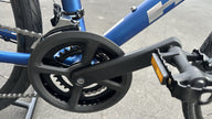 Metallic Blue Haro Aeras ST 700C Hybrid Bike Step Through Disc Brakes XS S