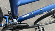 Metallic Blue Haro Aeras ST 700C Hybrid Bike Step Through Disc Brakes XS S