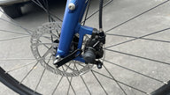 Metallic Blue Haro Aeras ST 700C Hybrid Bike Step Through Disc Brakes XS S