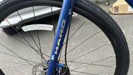 Metallic Blue Haro Aeras ST 700C Hybrid Bike Step Through Disc Brakes XS S