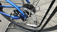 Metallic Blue Haro Aeras ST 700C Hybrid Bike Step Through Disc Brakes XS S