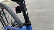 Metallic Blue Haro Aeras ST 700C Hybrid Bike Step Through Disc Brakes XS S