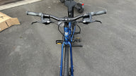 Metallic Blue Haro Aeras ST 700C Hybrid Bike Step Through Disc Brakes XS S