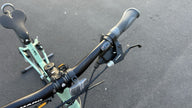 Metallic Blue Haro Aeras ST 700C Hybrid Bike Step Through Disc Brakes XS S