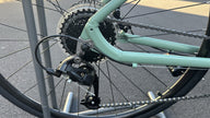 Metallic Blue Haro Aeras ST 700C Hybrid Bike Step Through Disc Brakes XS S