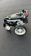 Golf COPENHAGEN Golf Trundler Foldable Golf Push Cart 3-Wheel Golf Trolley BK