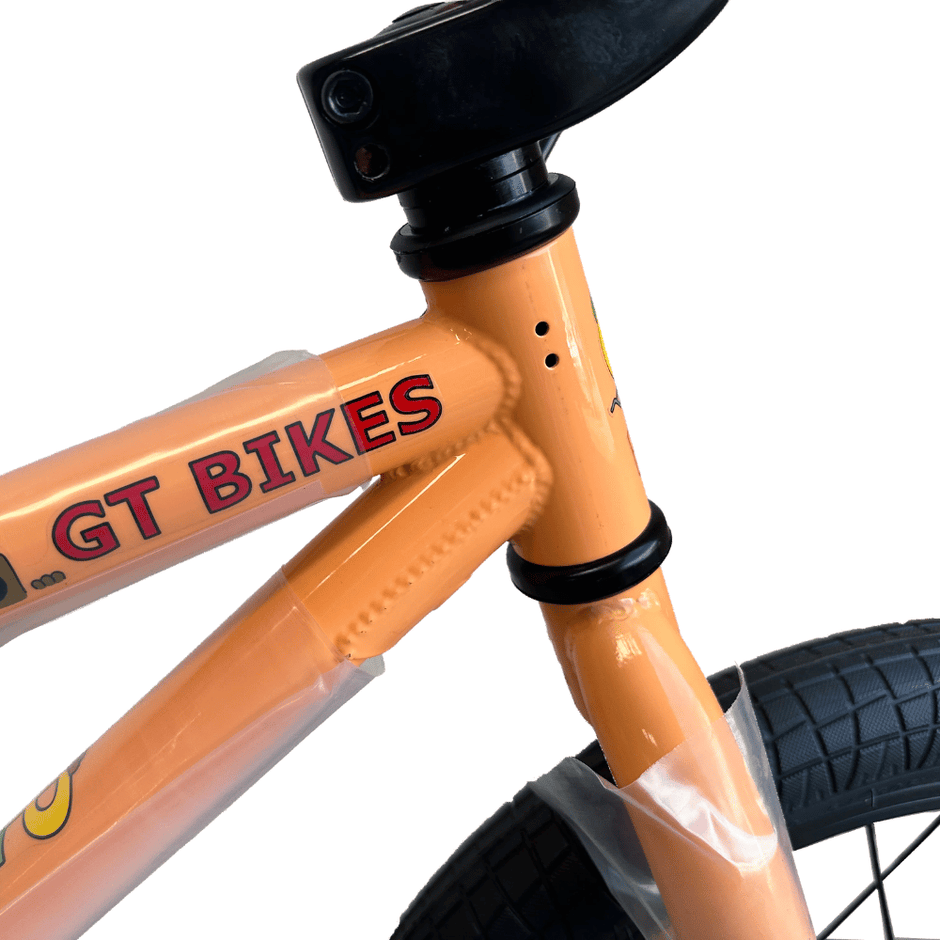 AB Bikes BMX GT Lil Performer PCH O/S in orange – head tube view