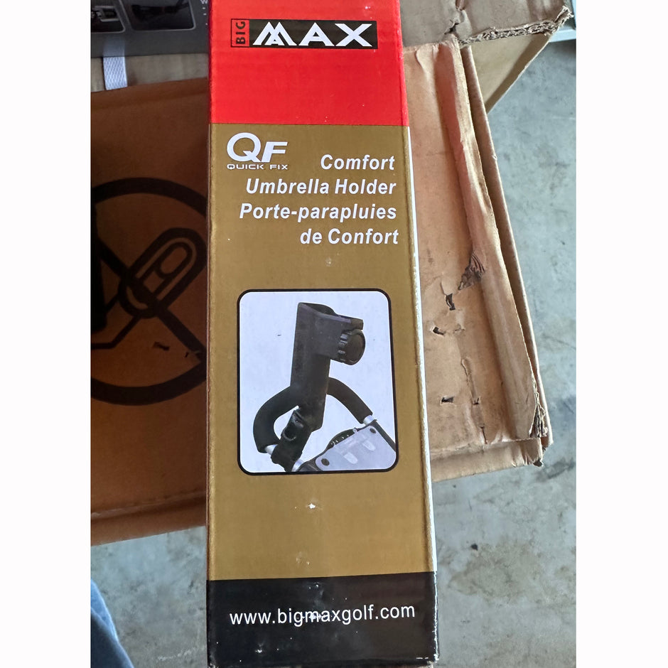 Quick Fix umbrella holder for Big Max Folf Trundler