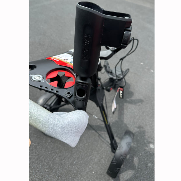 Quick Fix umbrella holder for Big Max Folf Trundler