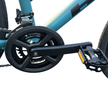 八月特惠 Haro Aeras 700C 混合动力自行车 – 哑光深水蓝