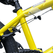 AB Bikes BMX GT Air YEL O/S in yellow – seat tube view