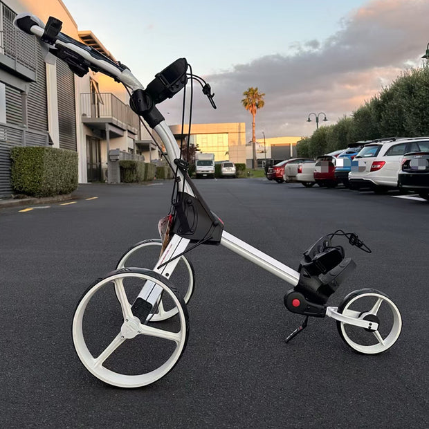 BIG MAX  IQ Golf Trundler  folding Push Cart Golf Trolleys