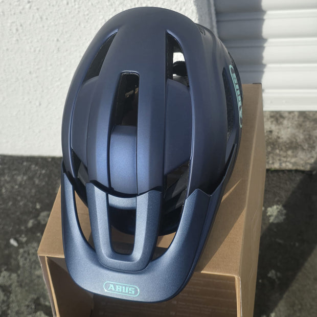 AB Bikes Accessories Abus Helmet in blue – top view