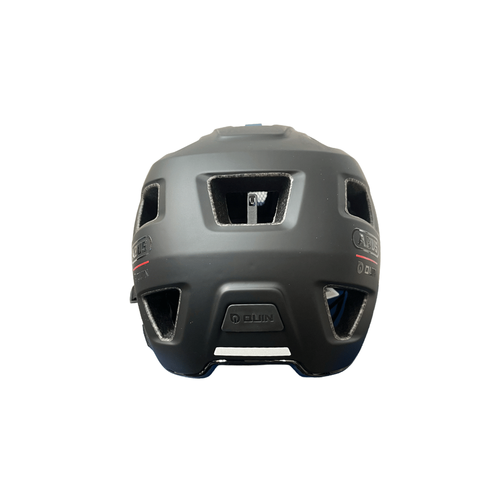 AB Bikes Accessories ABUS MoDrop QUIN Helmet in black – back view