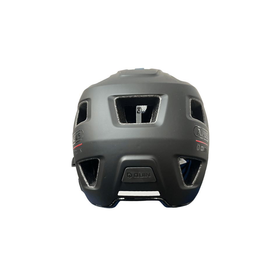 AB Bikes Accessories ABUS MoDrop QUIN Helmet in black – back view