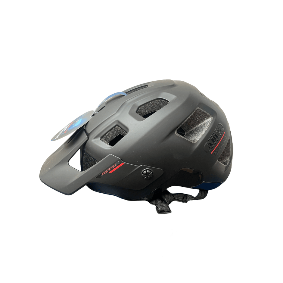 AB Bikes Accessories ABUS MoDrop QUIN Helmet in black – side view