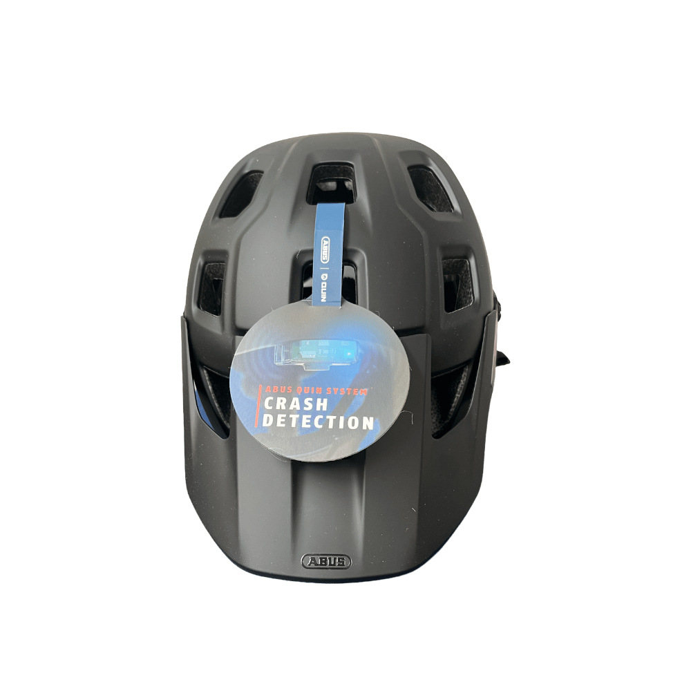 AB Bikes Accessories ABUS MoDrop QUIN Helmet in black – top view
