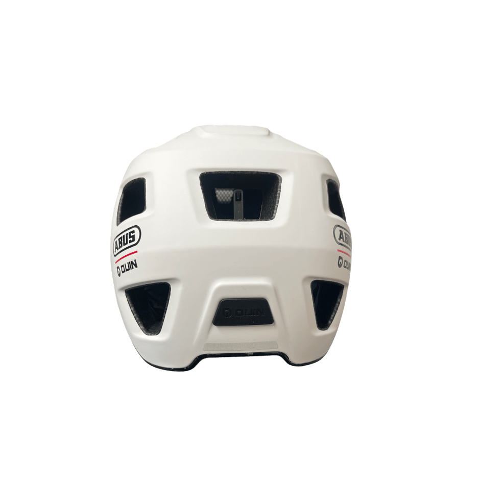 AB Bikes Accessories ABUS MoDrop QUIN Helmet in white – back view