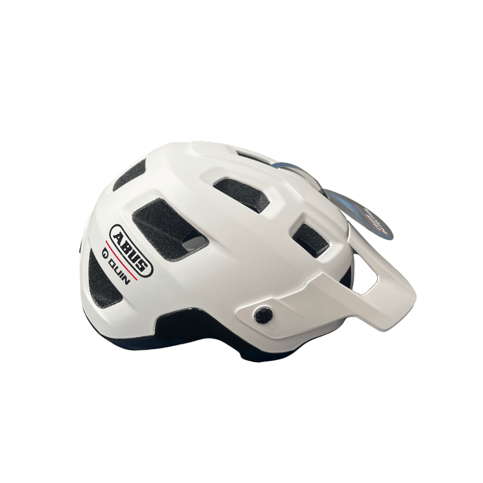 AB Bikes Accessories ABUS MoDrop QUIN Helmet in white – right side view