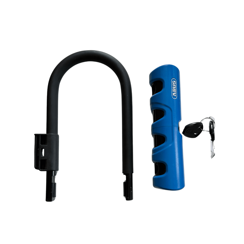 AB Bikes Accessories ABUS YouDrop Helmet in black – exploded view