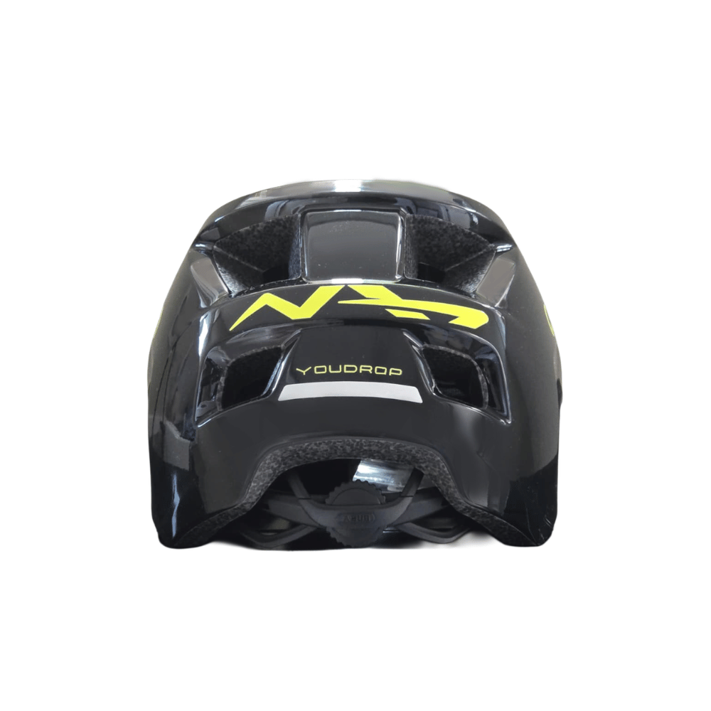 AB Bikes Accessories ABUS YouDrop Helmet in black – back view